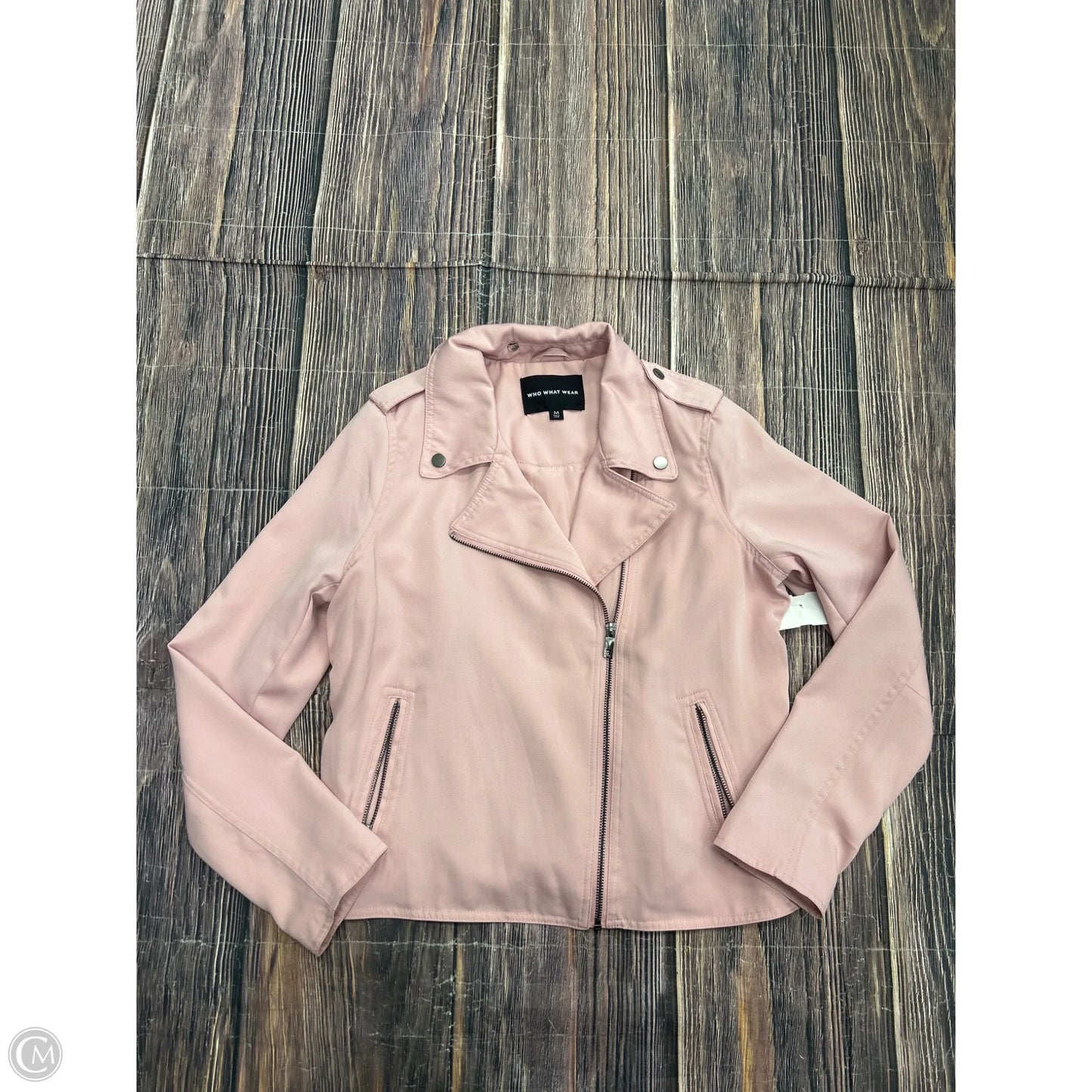 Jacket Other By Who What Wear In Pink, Size: M