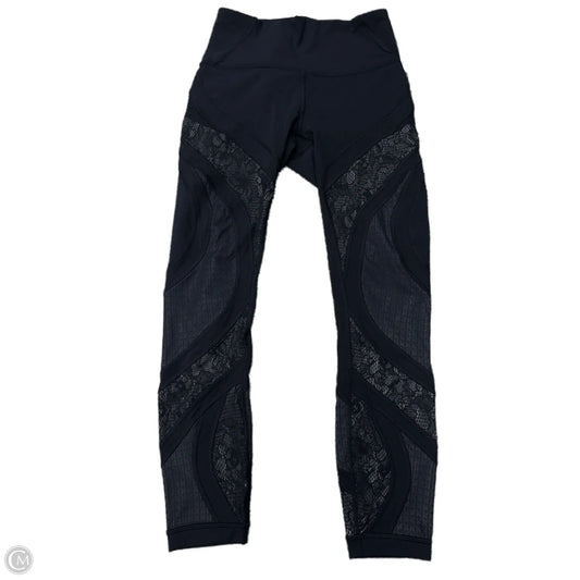 Athletic Leggings By Lululemon In Black, Size: 6