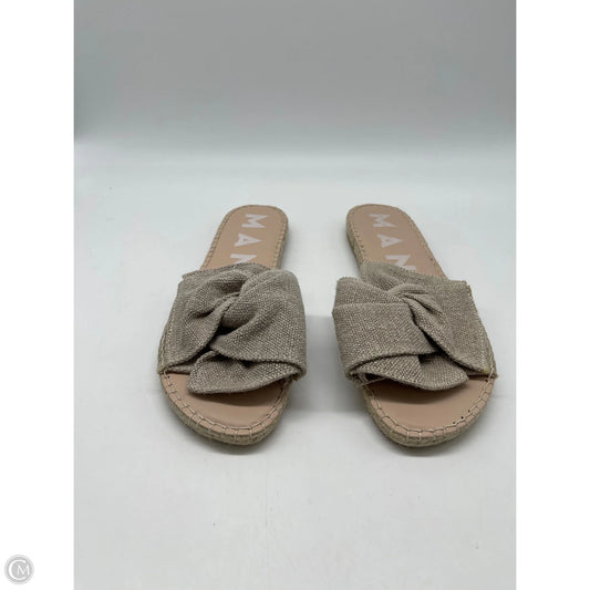Sandals Flats By Cmb In Tan, Size: 10