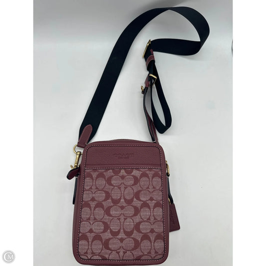 Crossbody Designer By Coach, Size: Small