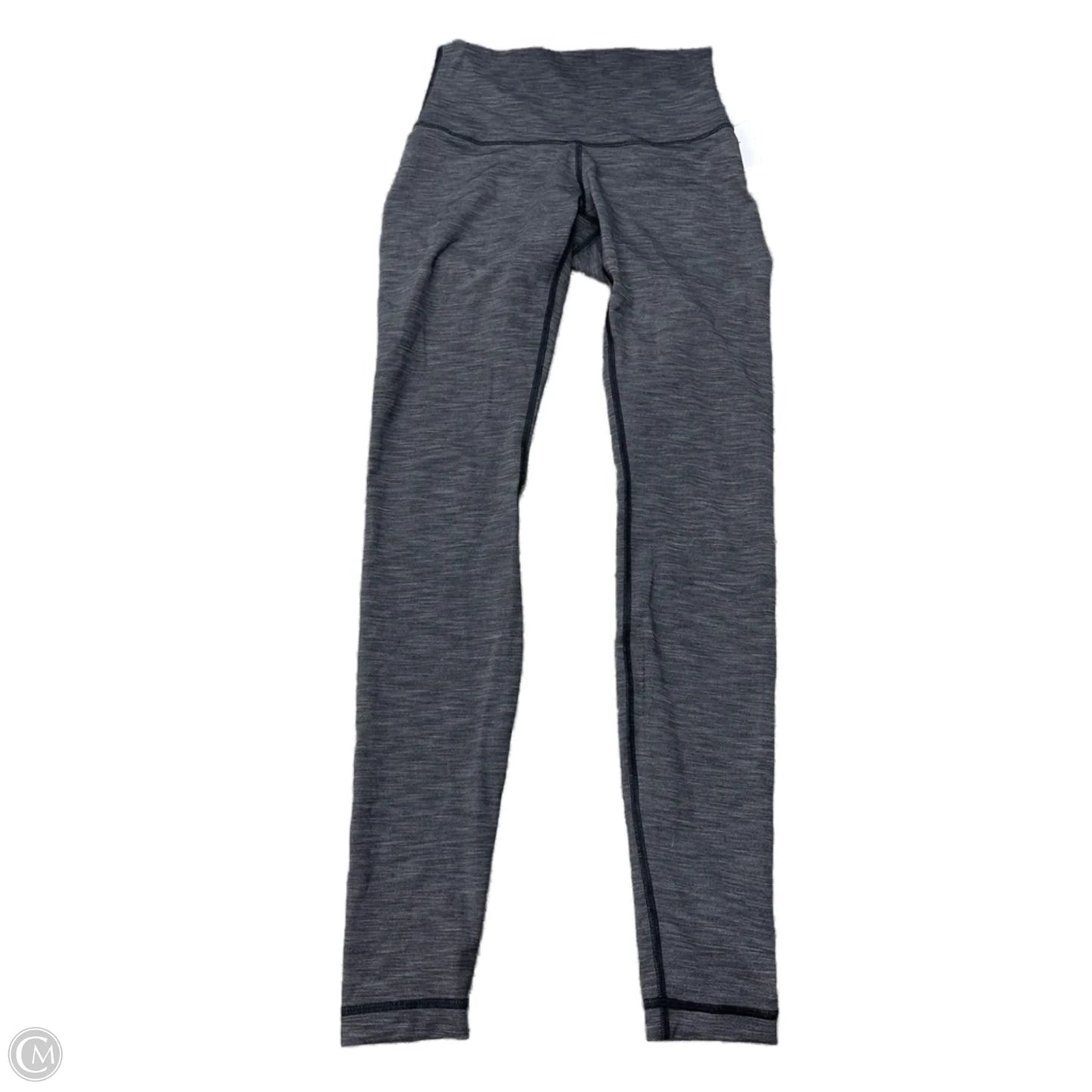Athletic Leggings By Lululemon In Grey, Size: 6