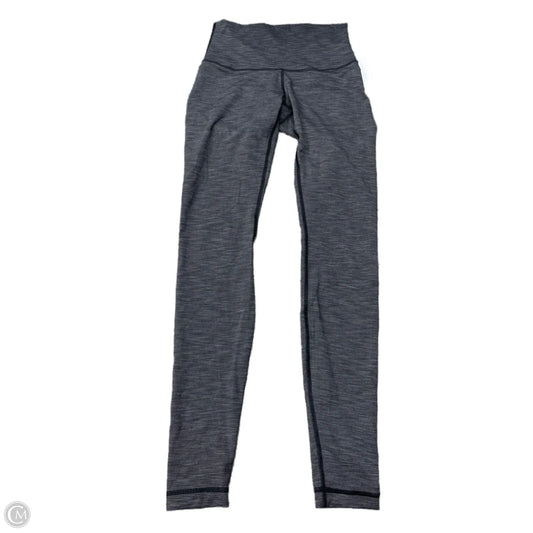 Athletic Leggings By Lululemon In Grey, Size: 6