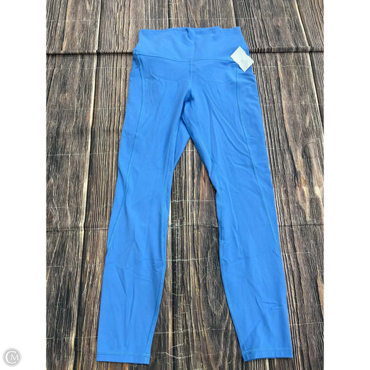 Athletic Leggings By Lululemon In Blue, Size: 6