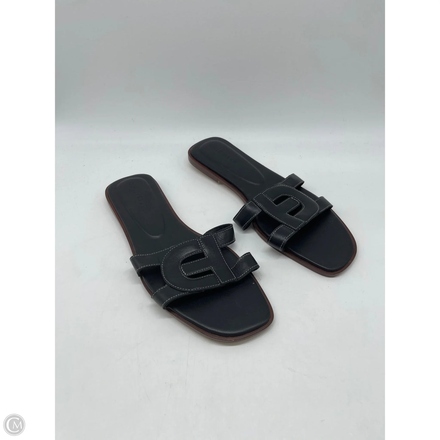Sandals Flats By Cole-haan In Black, Size: 9