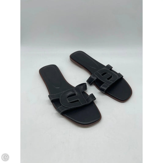 Sandals Flats By Cole-haan In Black, Size: 9