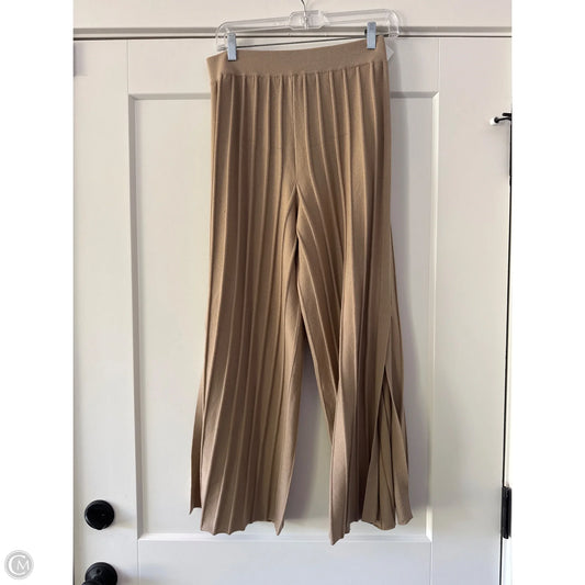 Pants Wide Leg By Theory In Tan, Size: S