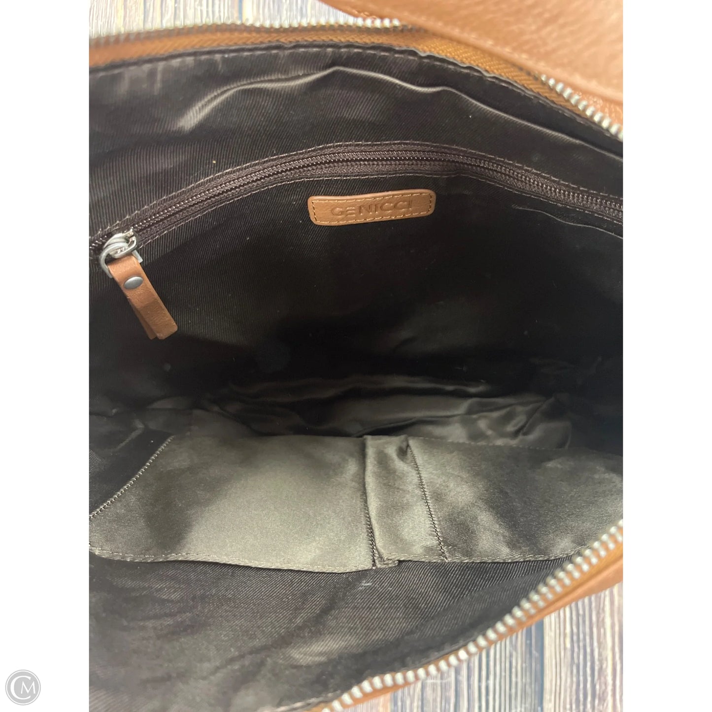 Backpack Leather By Cmb, Size: Medium