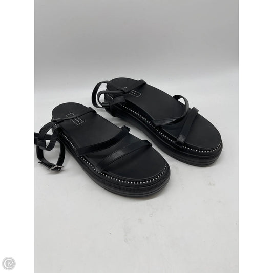 Sandals Flats By Top Shop In Black, Size: 9