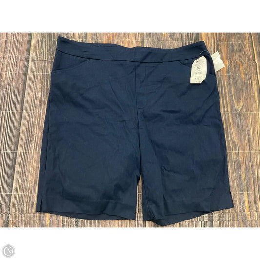 Shorts By Time And Tru In Blue, Size: 1x