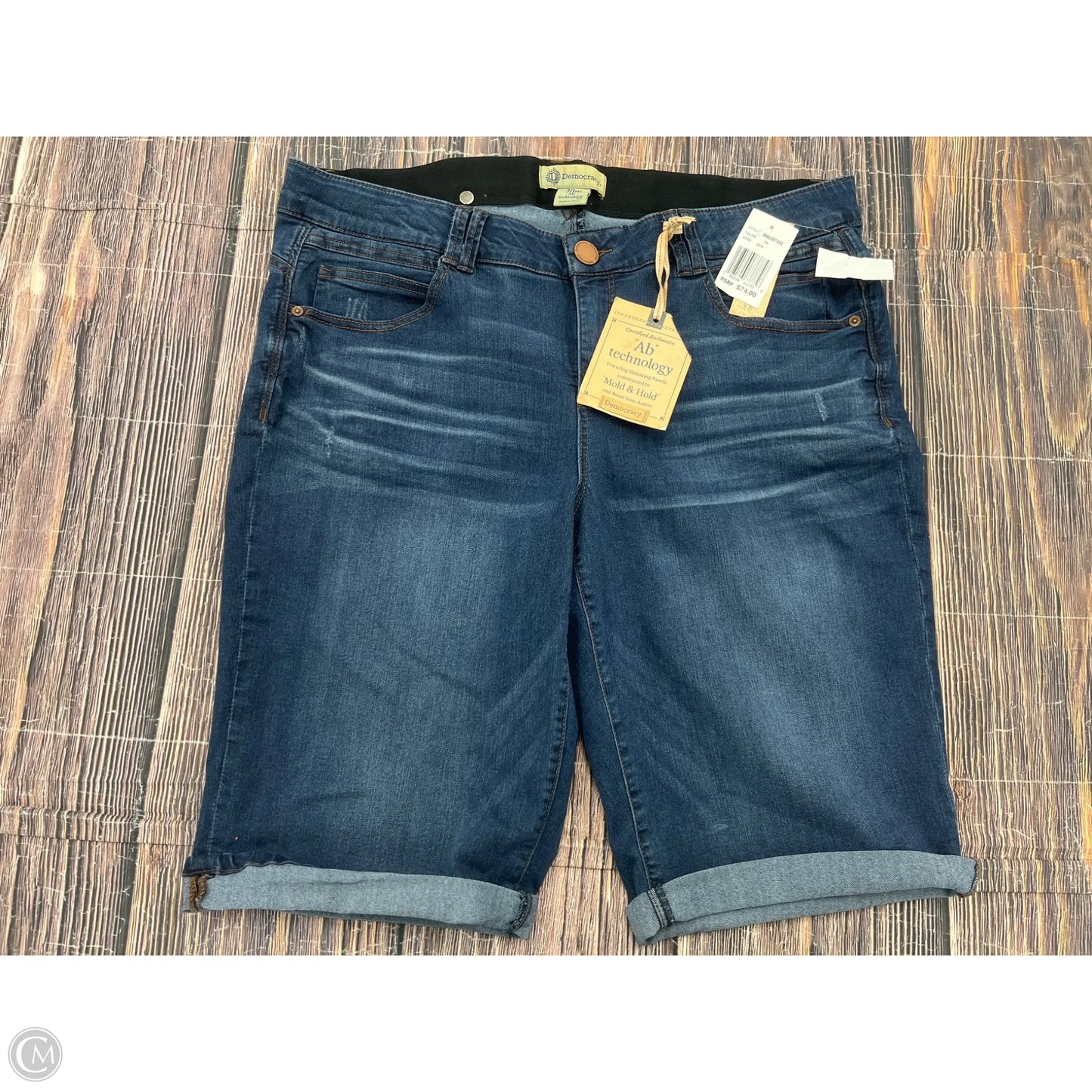 Shorts By Democracy In Blue Denim, Size: 20