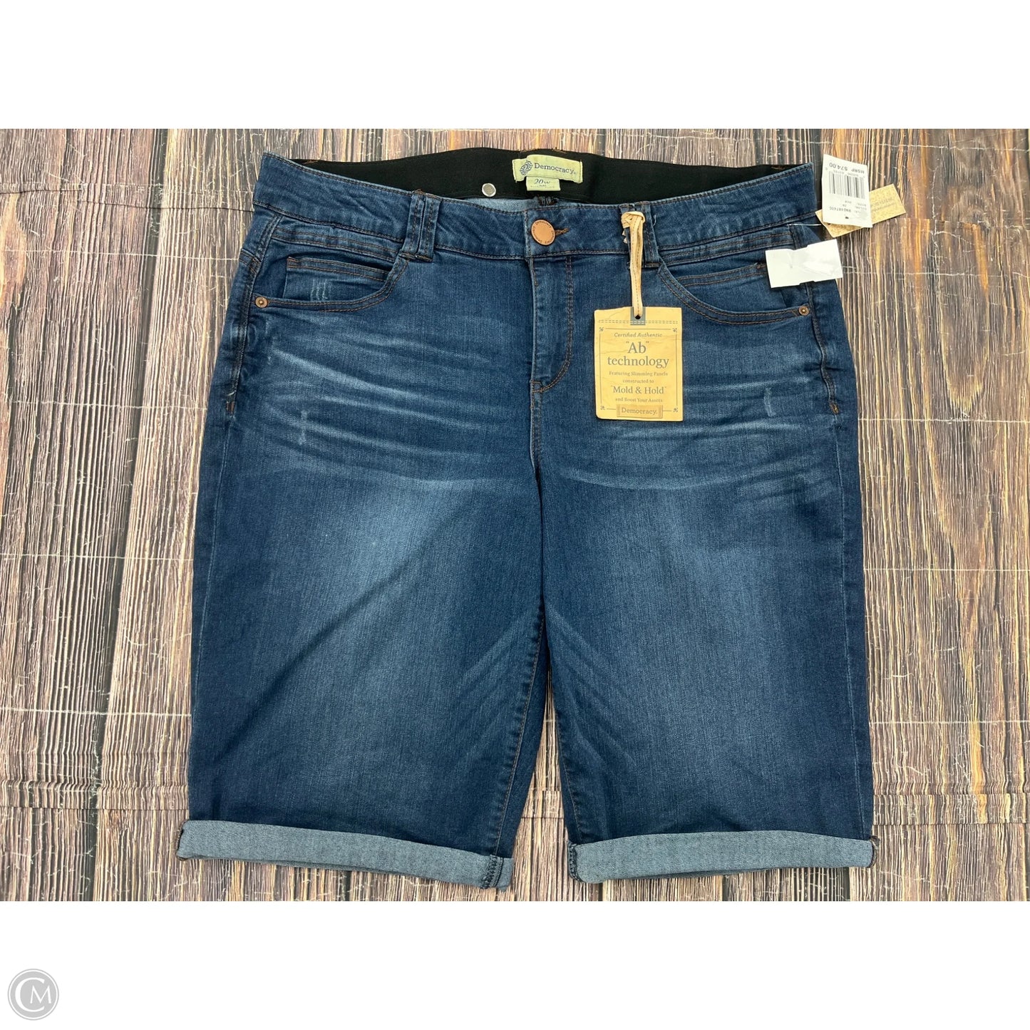 Shorts By Democracy In Blue Denim, Size: 20