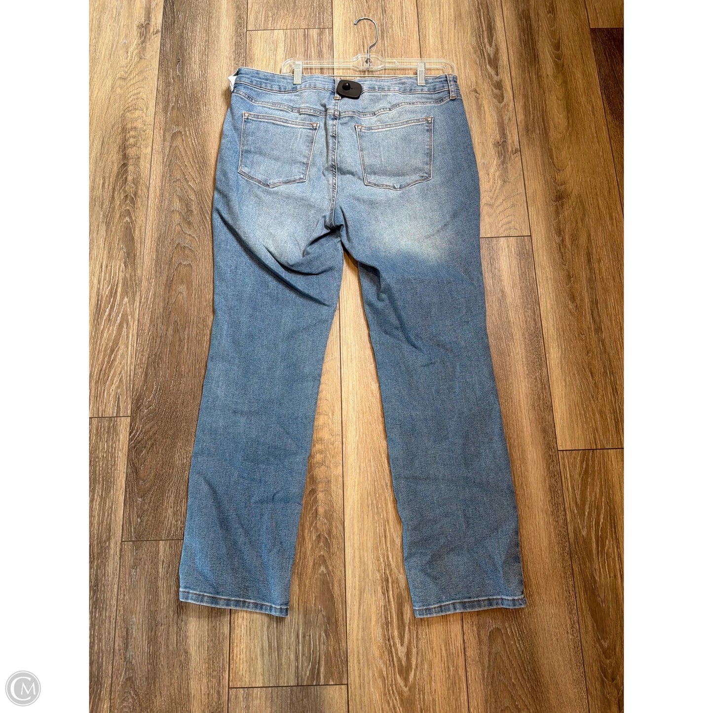 Jeans Straight By Sonoma In Blue Denim, Size: 14