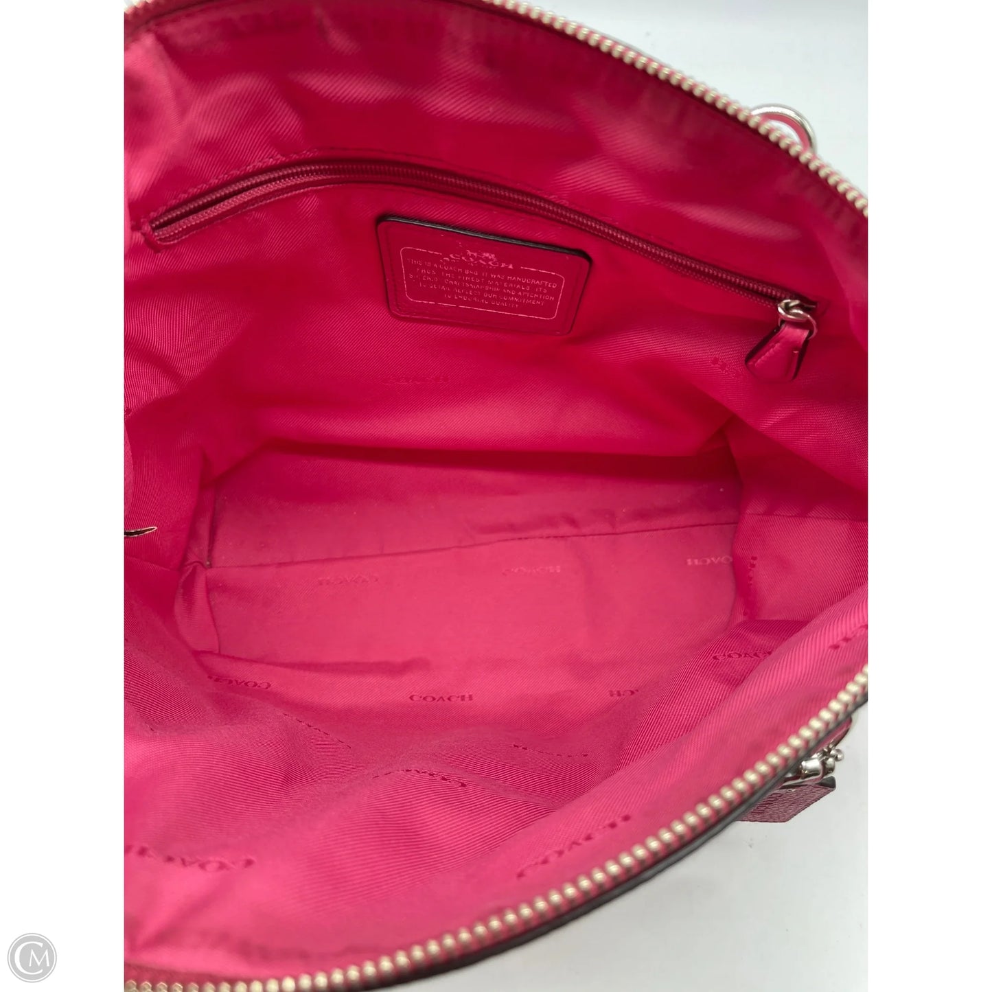 Handbag Designer By Coach, Size: Medium