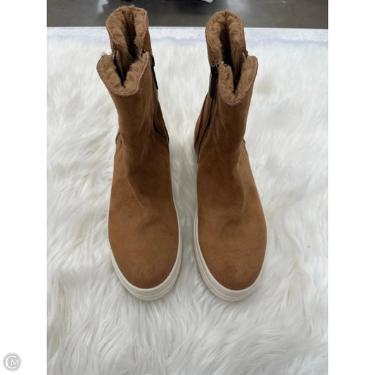 Shoes Sneakers By J Slides In Brown, Size: 8