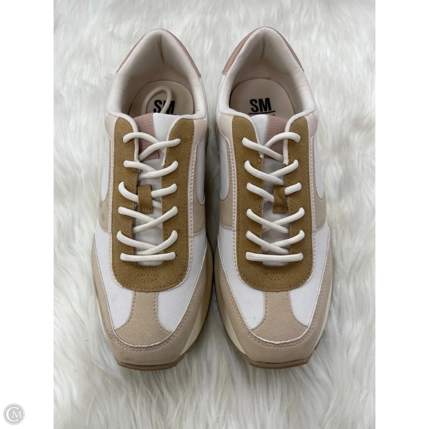 Shoes Sneakers By Steve Madden In Tan, Size: 10