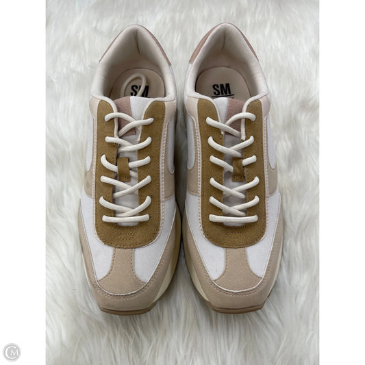 Shoes Sneakers By Steve Madden In Tan, Size: 10
