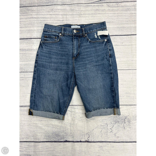 Shorts By Loft In Blue Denim, Size: 0