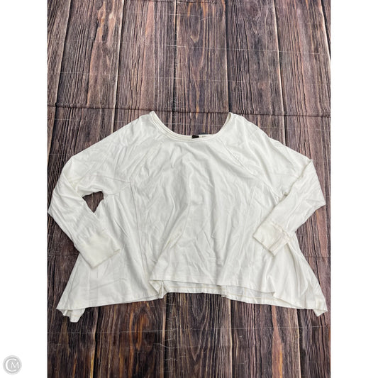 Top Long Sleeve By We The Free In White, Size: M