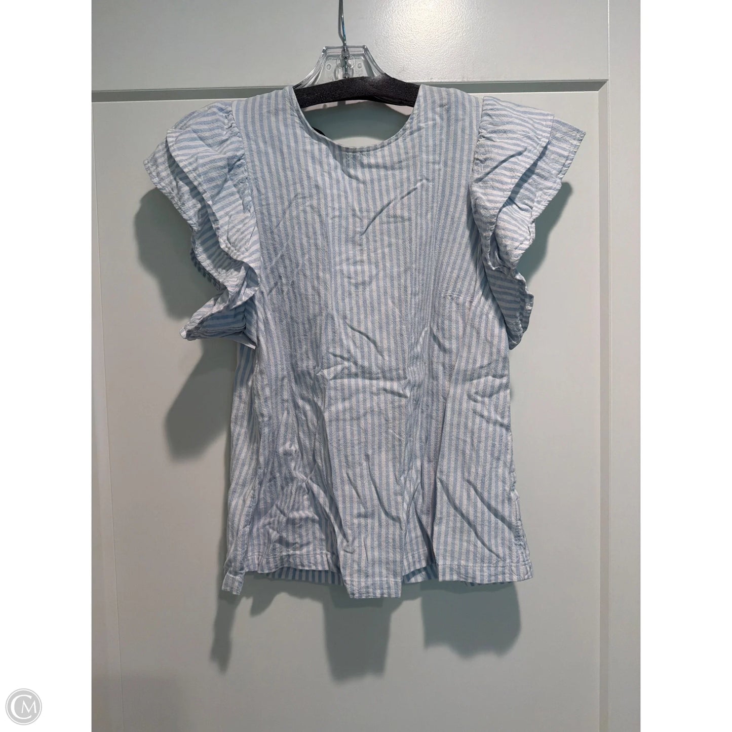 Top Short Sleeve By A New Day In Blue, Size: S