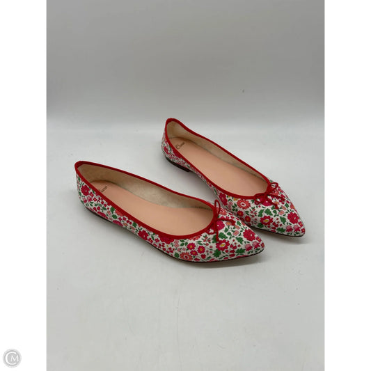 Shoes Flats By J. Crew In Red, Size: 9.5
