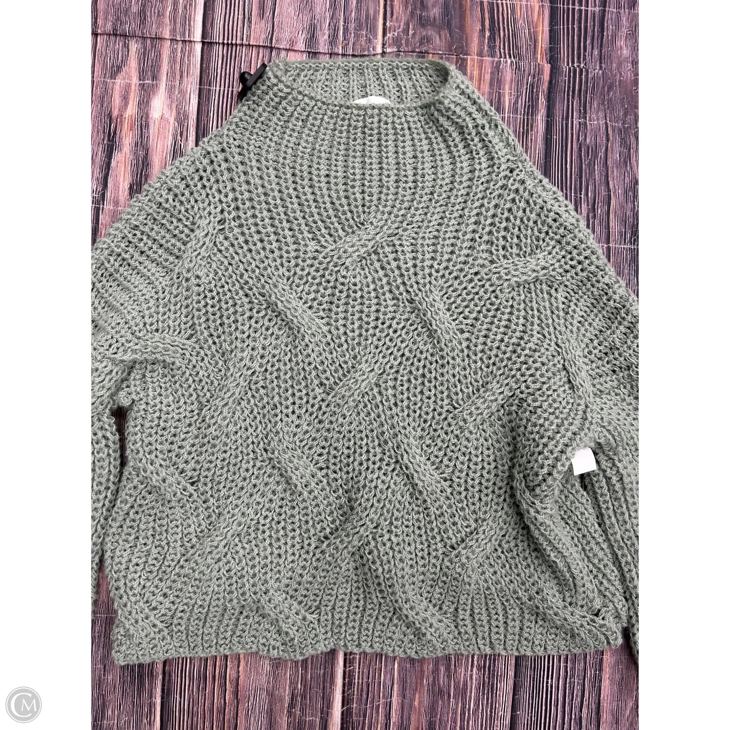 Sweater By Cmb In Green, Size: S