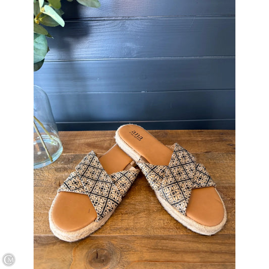 Sandals Flats By Ana In Tan, Size: 8.5