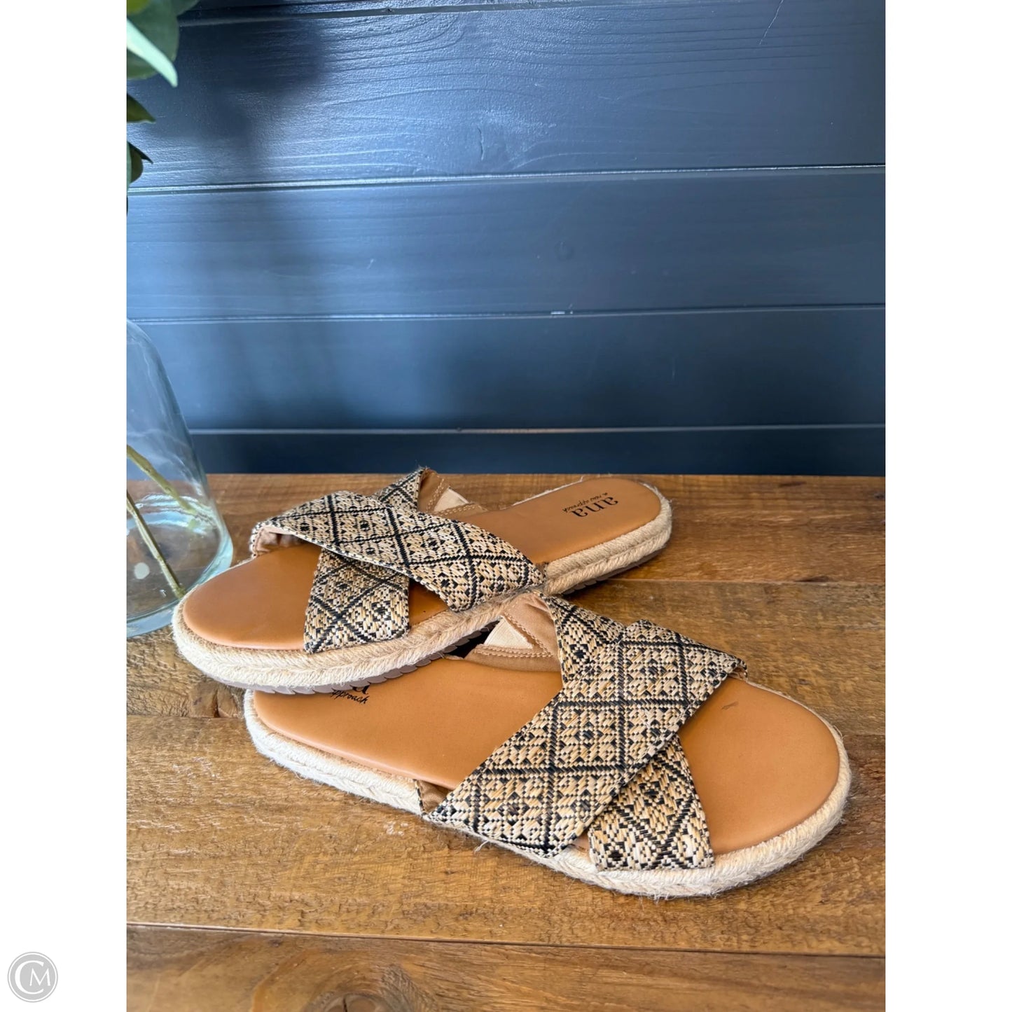 Sandals Flats By Ana In Tan, Size: 8.5
