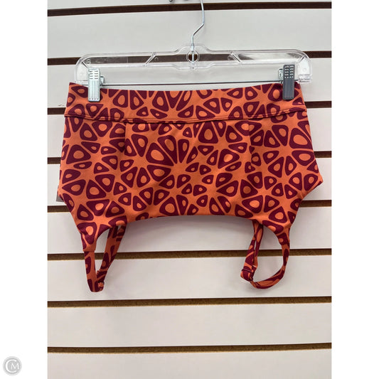 Athletic Bra By Clothes Mentor In Orange, Size: L