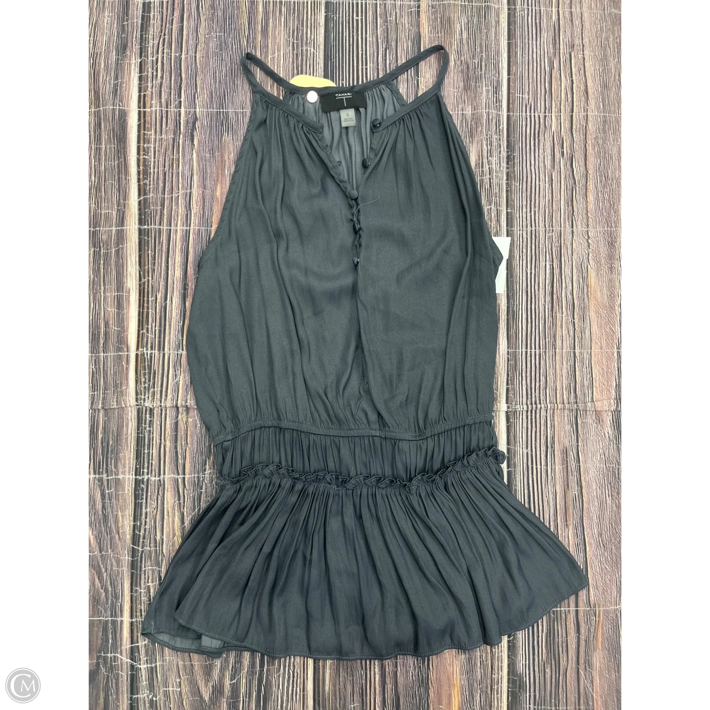Tank Top By Tahari By Arthur Levine In Grey, Size: S