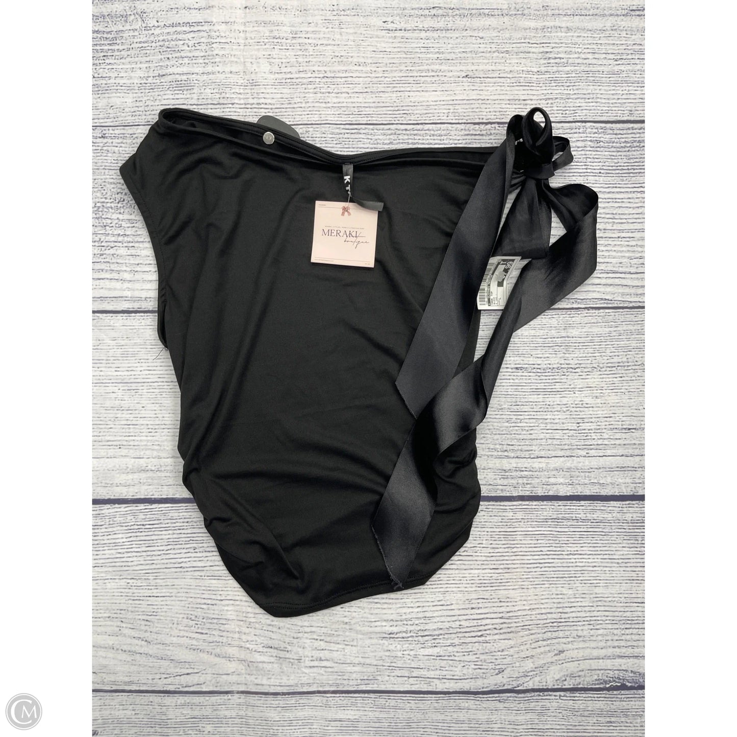 Tank Top By Clothes Mentor In Black, Size: L