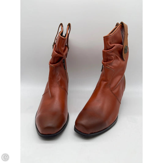 Boots Western By Spring Step In Brown, Size: 10.5
