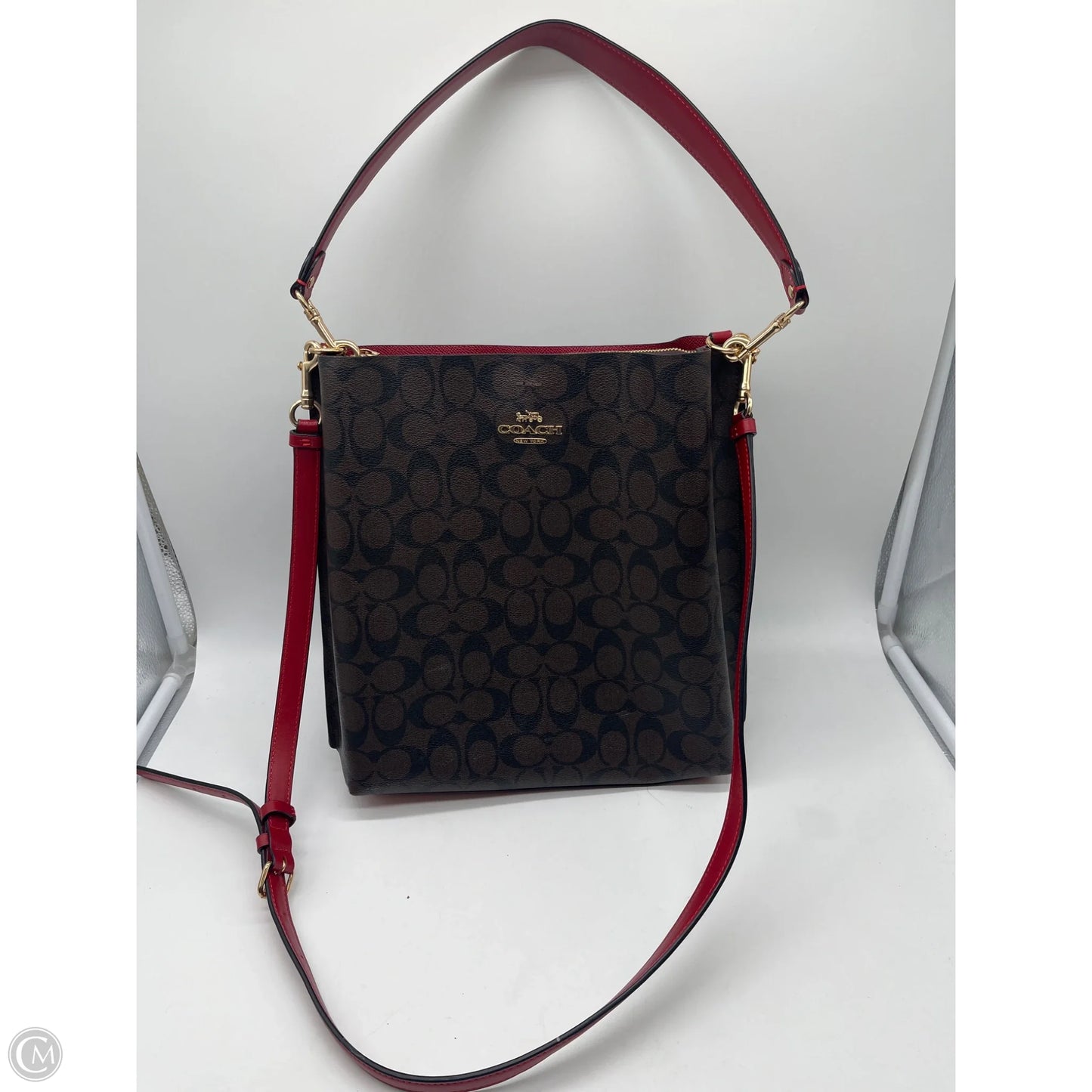 Crossbody Designer By Coach, Size: Medium