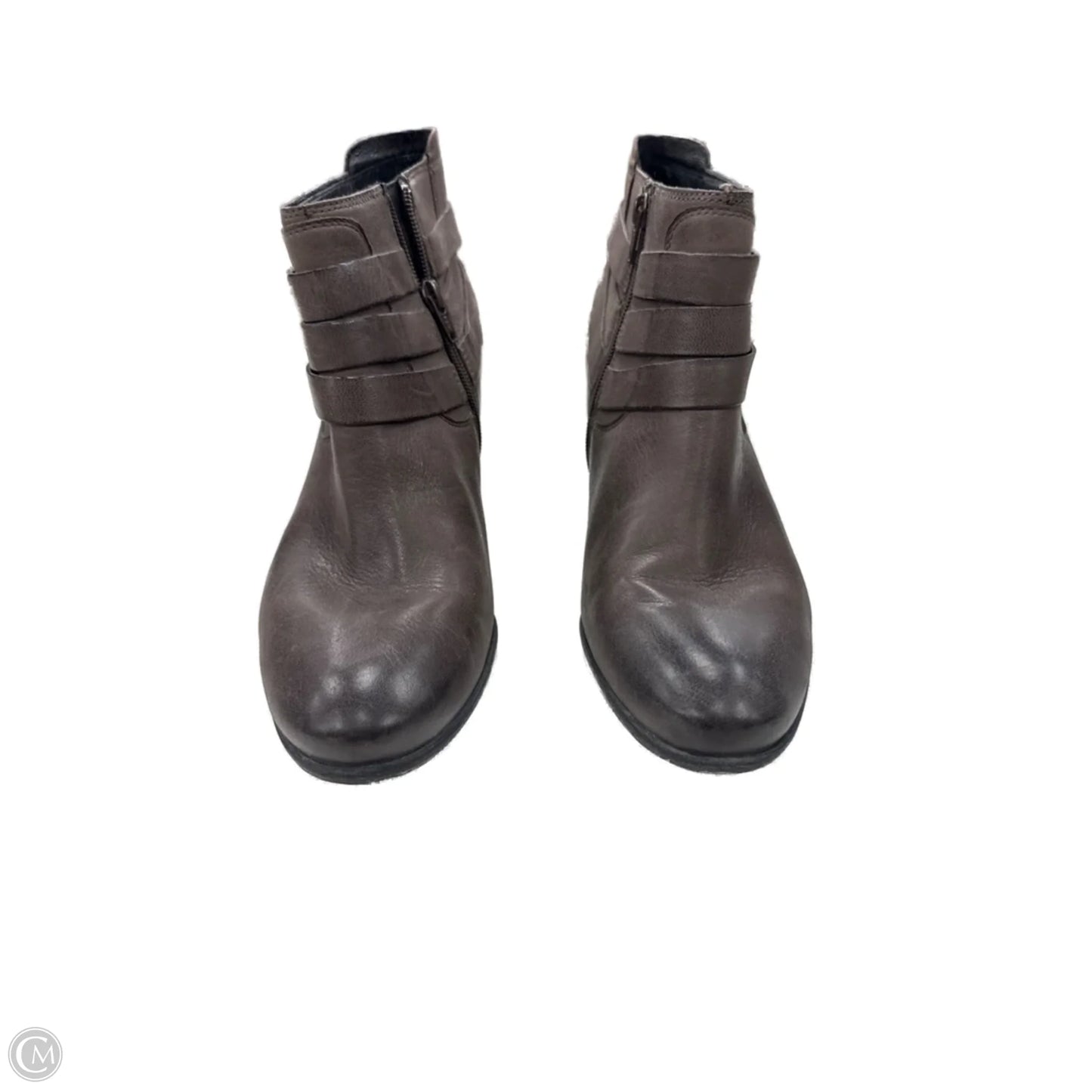 Boots Ankle Heels By Josef Seibel In Grey, Size: 11