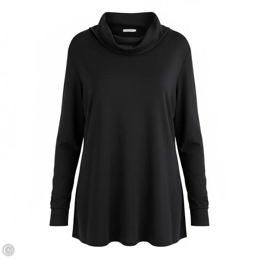 Top Long Sleeve Basic By L.l. Bean In Black, Size: 3x