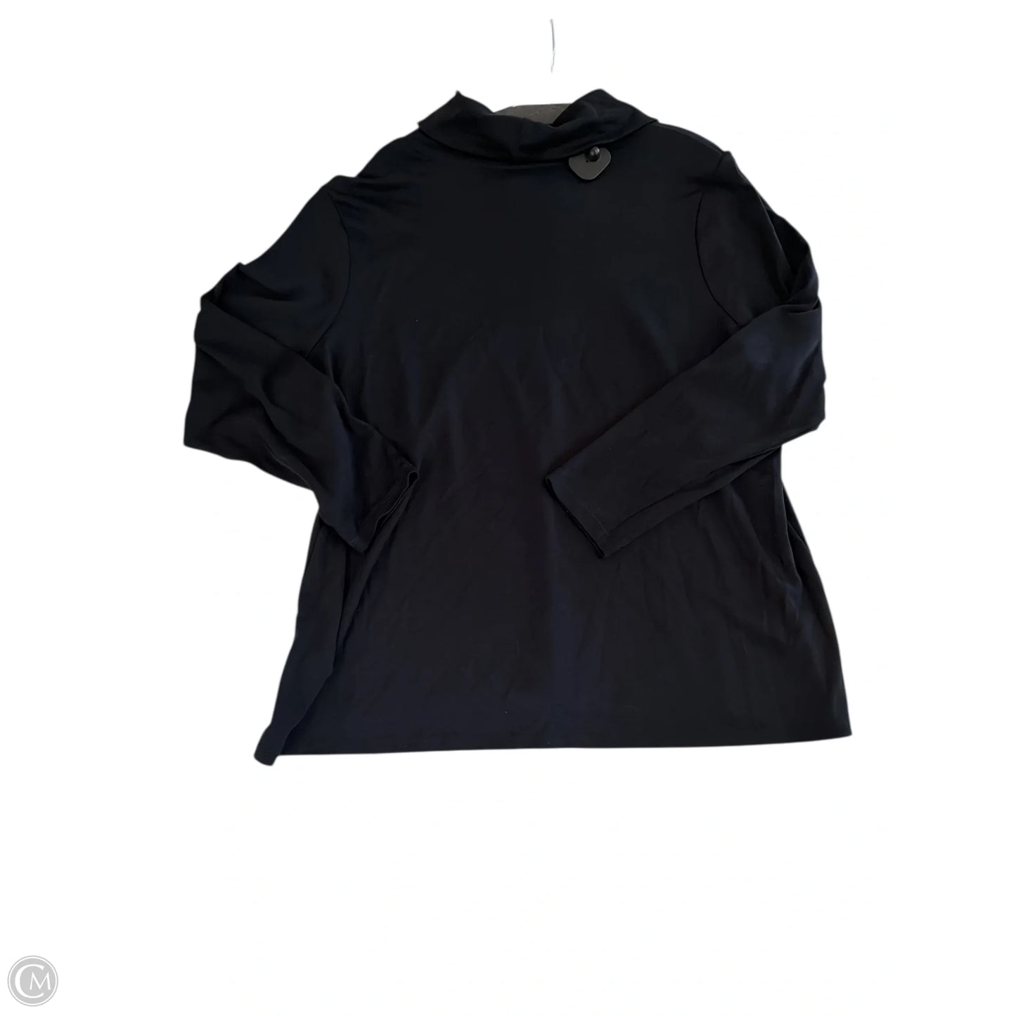Top Long Sleeve Basic By L.l. Bean In Black, Size: 3x
