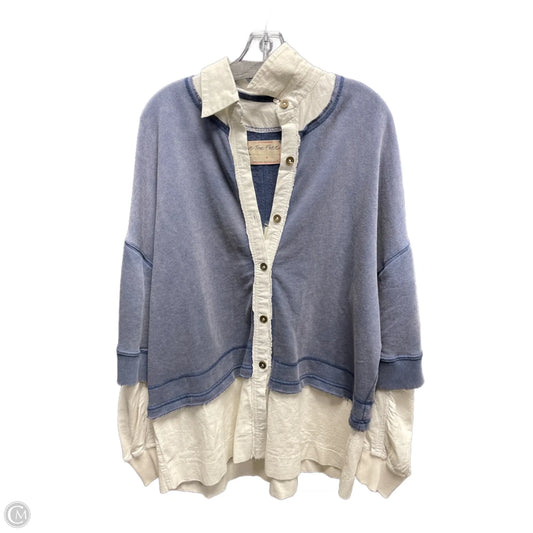 Top Long Sleeve By We The Free In Blue, Size: S