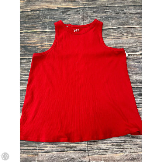 Tank Top By Maurices In Red, Size: 3x