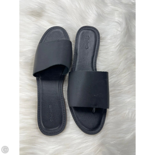 Sandals Flats By Madewell In Black, Size: 10