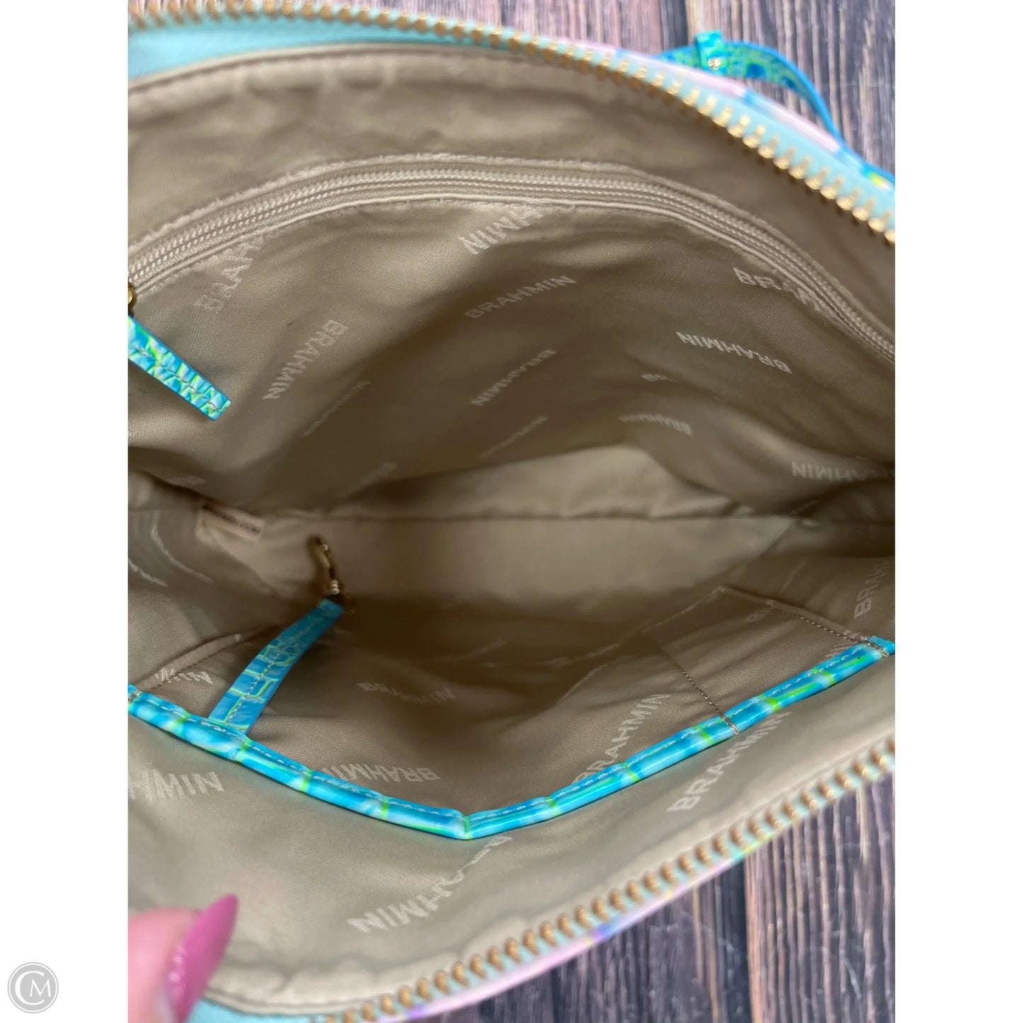 Crossbody Designer By Brahmin, Size: Medium