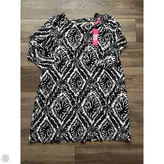 Dress Designer By Lilly Pulitzer In Black, Size: 1x