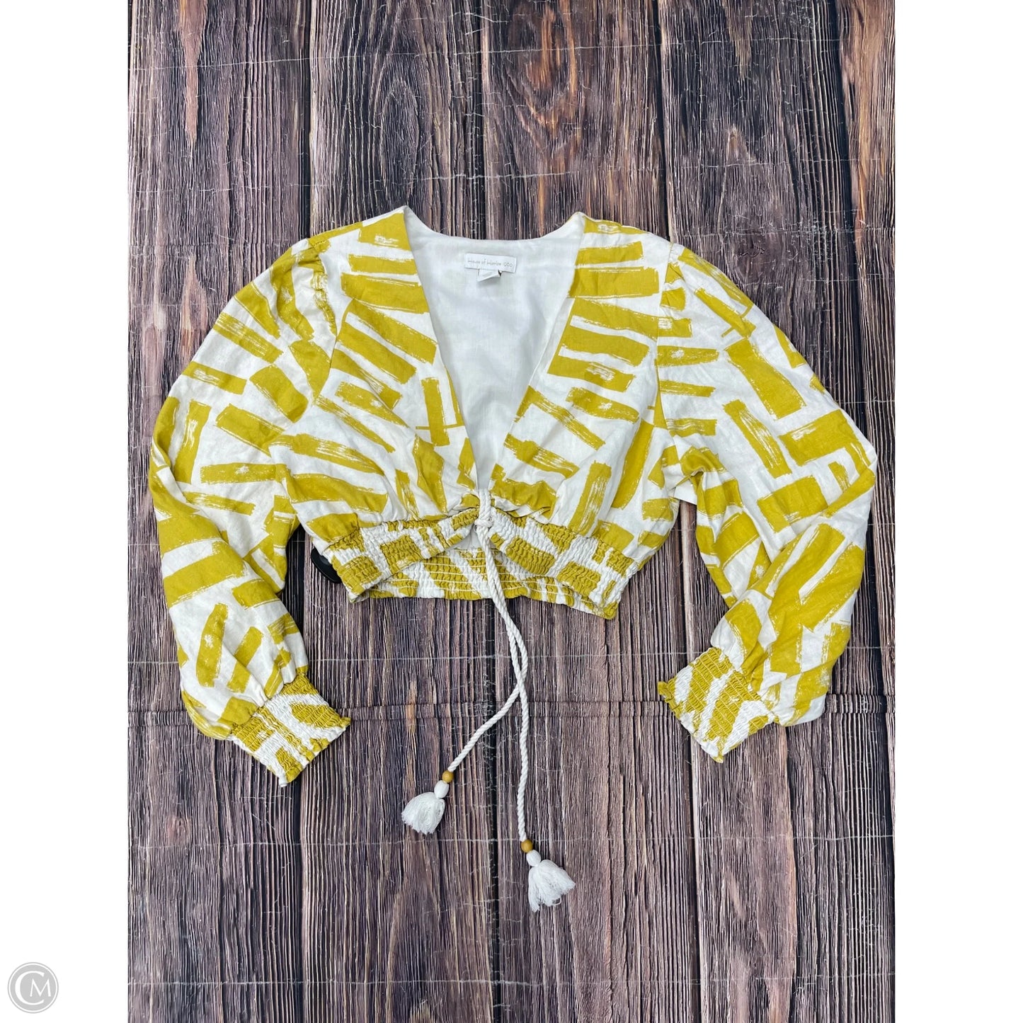 Skirt Set 2pc By House Of Harlow In Yellow, Size: L
