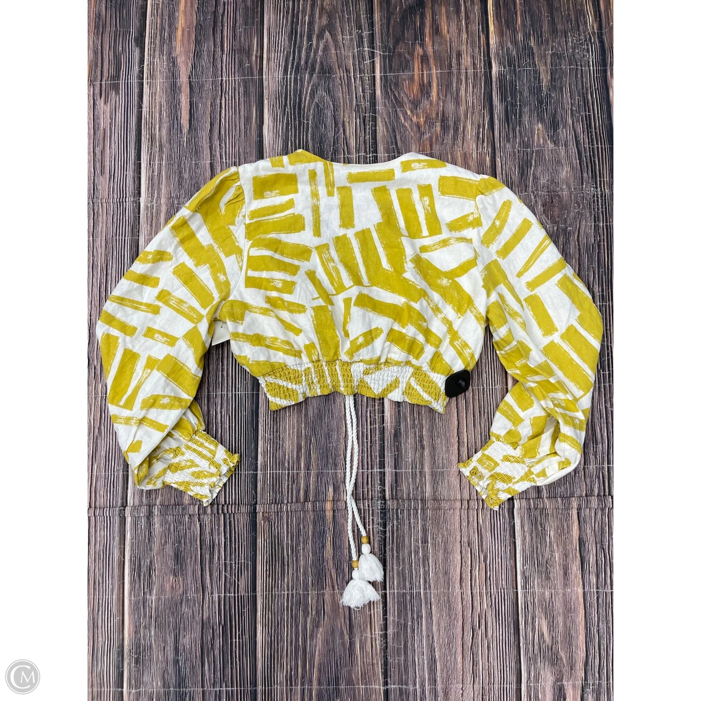 Skirt Set 2pc By House Of Harlow In Yellow, Size: L