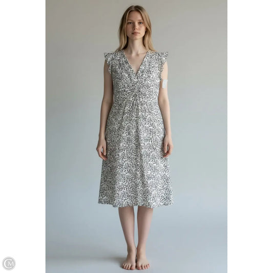 Dress Casual Maxi By White House Black Market In White, Size: 14