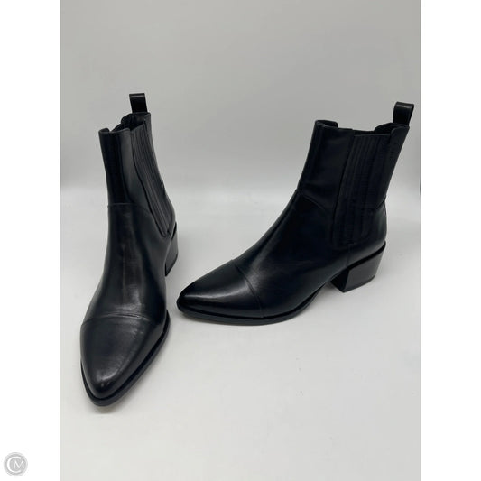 Boots Ankle Heels By Cma In Blue, Size: 9