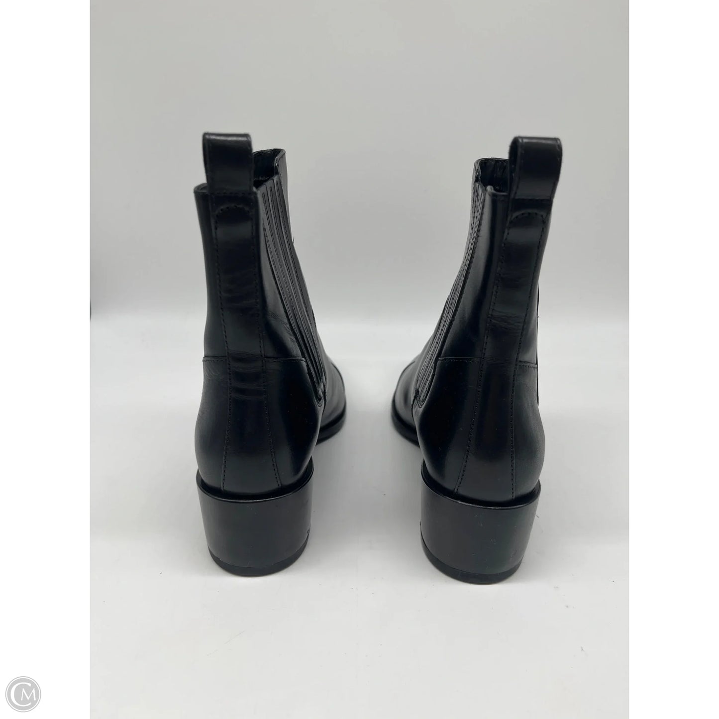 Boots Ankle Heels By Cma In Blue, Size: 9