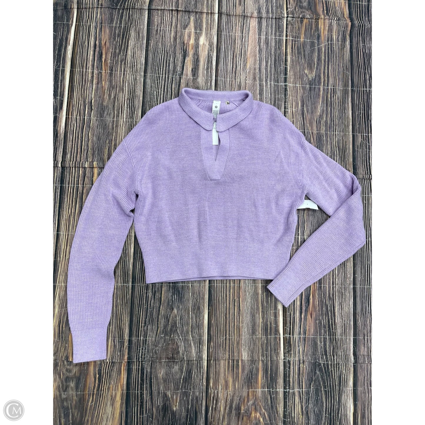 Sweater By Lululemon In Purple, Size: S