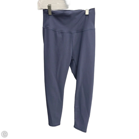 Athletic Leggings By Wilo In Blue, Size: M