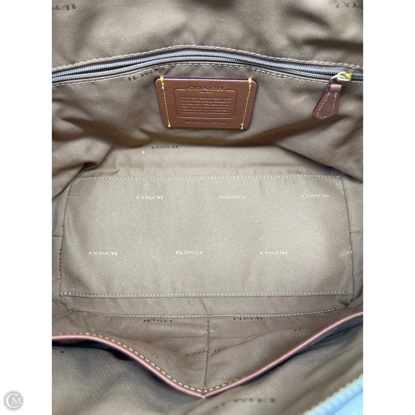 Crossbody Designer By Coach, Size: Medium