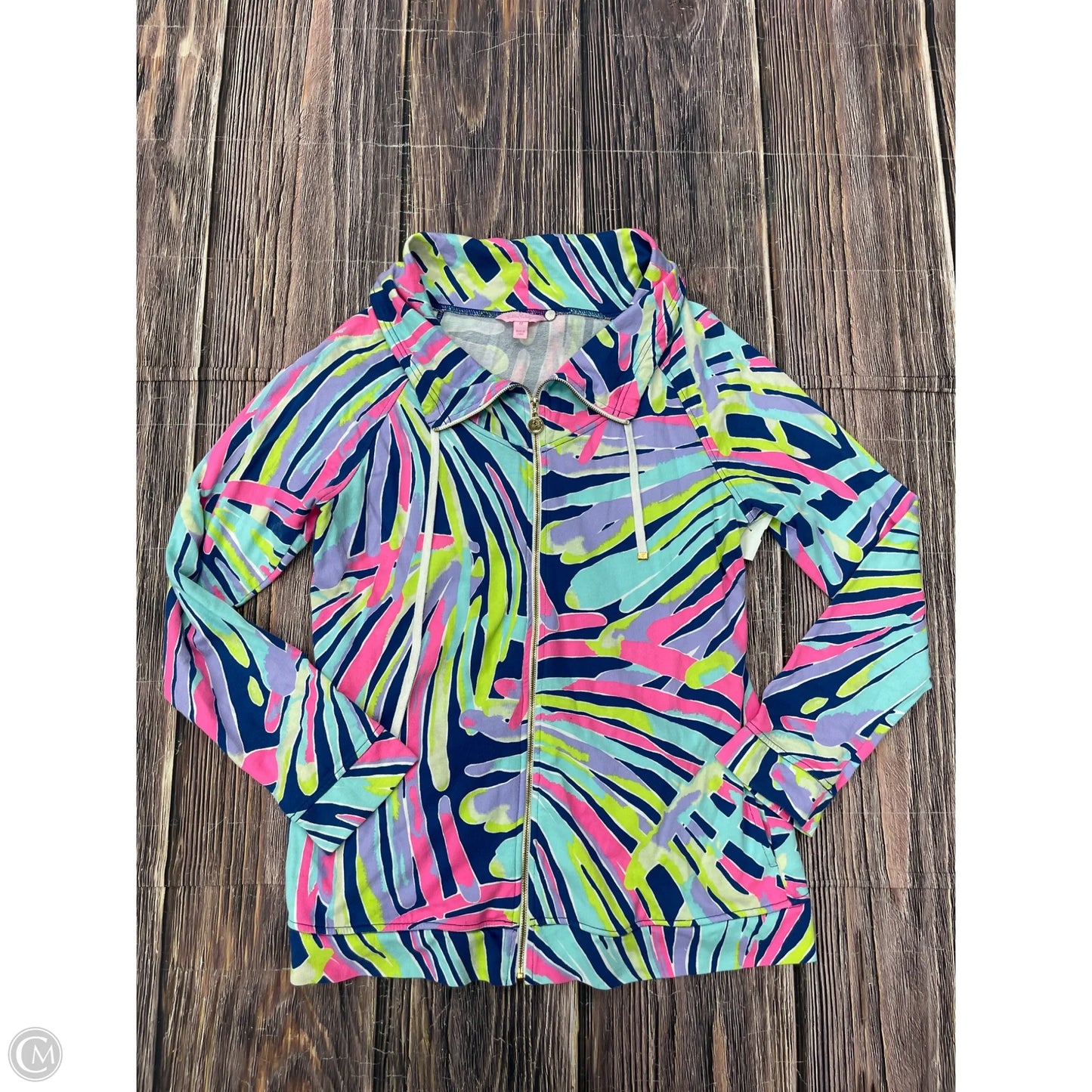 Sweatshirt Designer By Lilly Pulitzer In Blue, Size: M