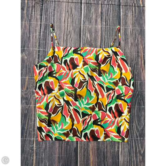 Tank Top By Nine West In Yellow, Size: L